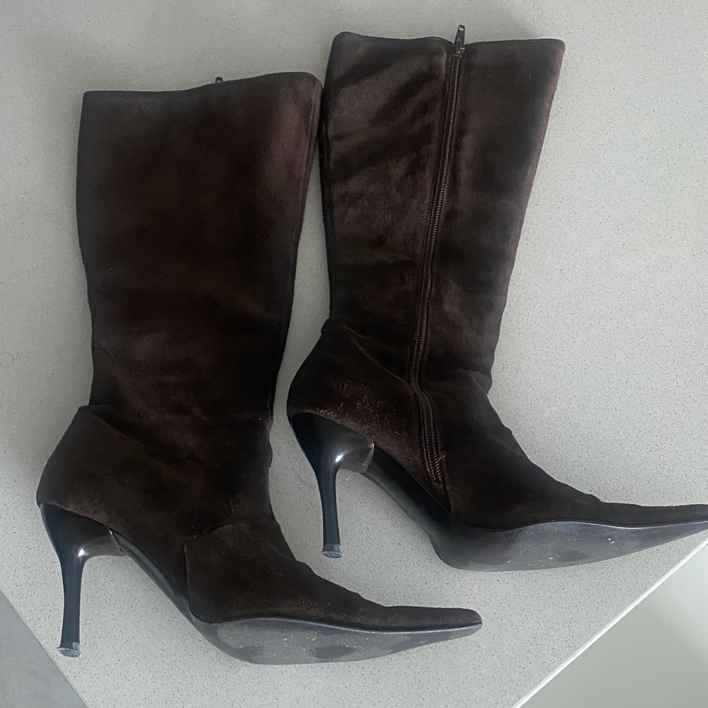 Laborazione Artigiana Suede boots made in Italy